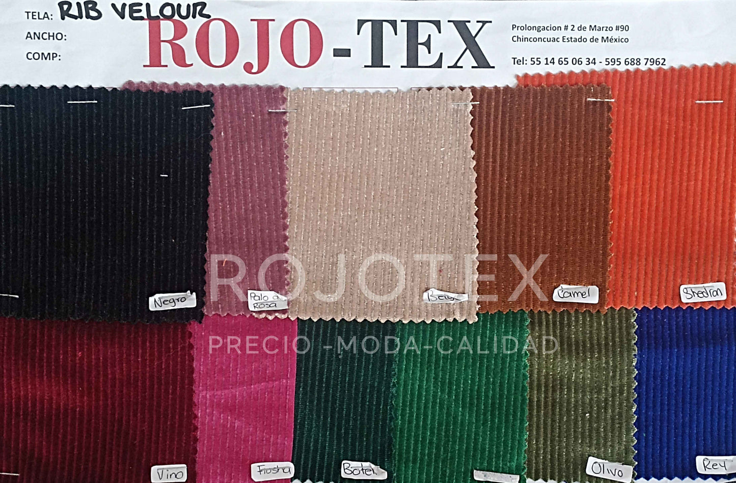 Rib Velour